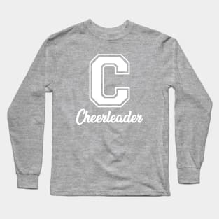 Cheerleading Girls College Cheer Gift Long Sleeve T-Shirt